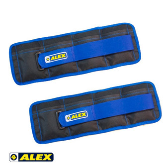 ALEX 抽取式沙包型加重器(對)-2KG~4KG C-49